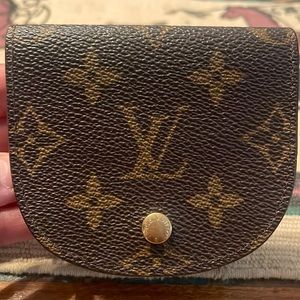 Louis Vuitton Porte Monnaie Gousset Coin Case Wallet